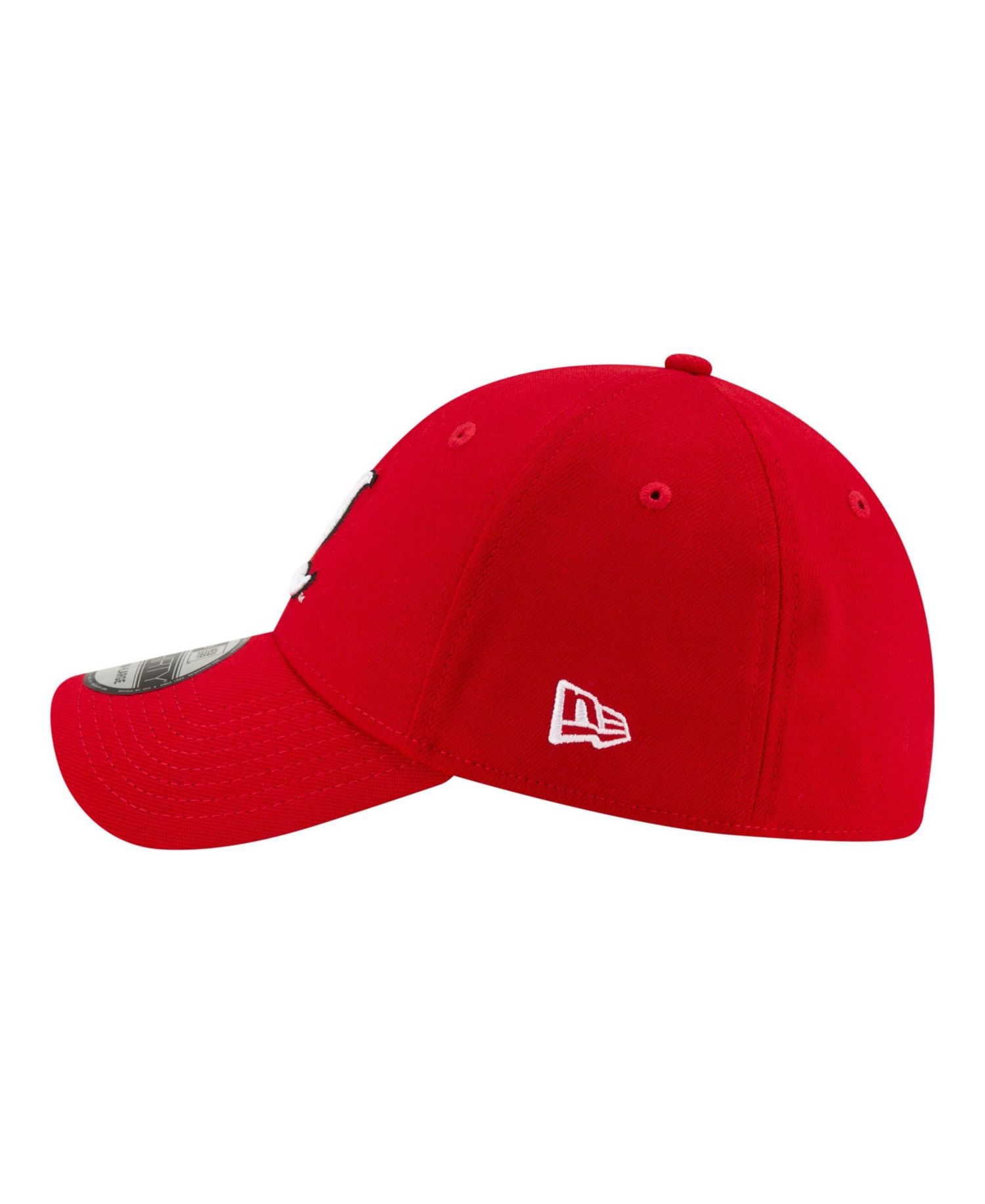 Men's Red Louisville Cardinals Team Classic 39THIRTY Flex Hat