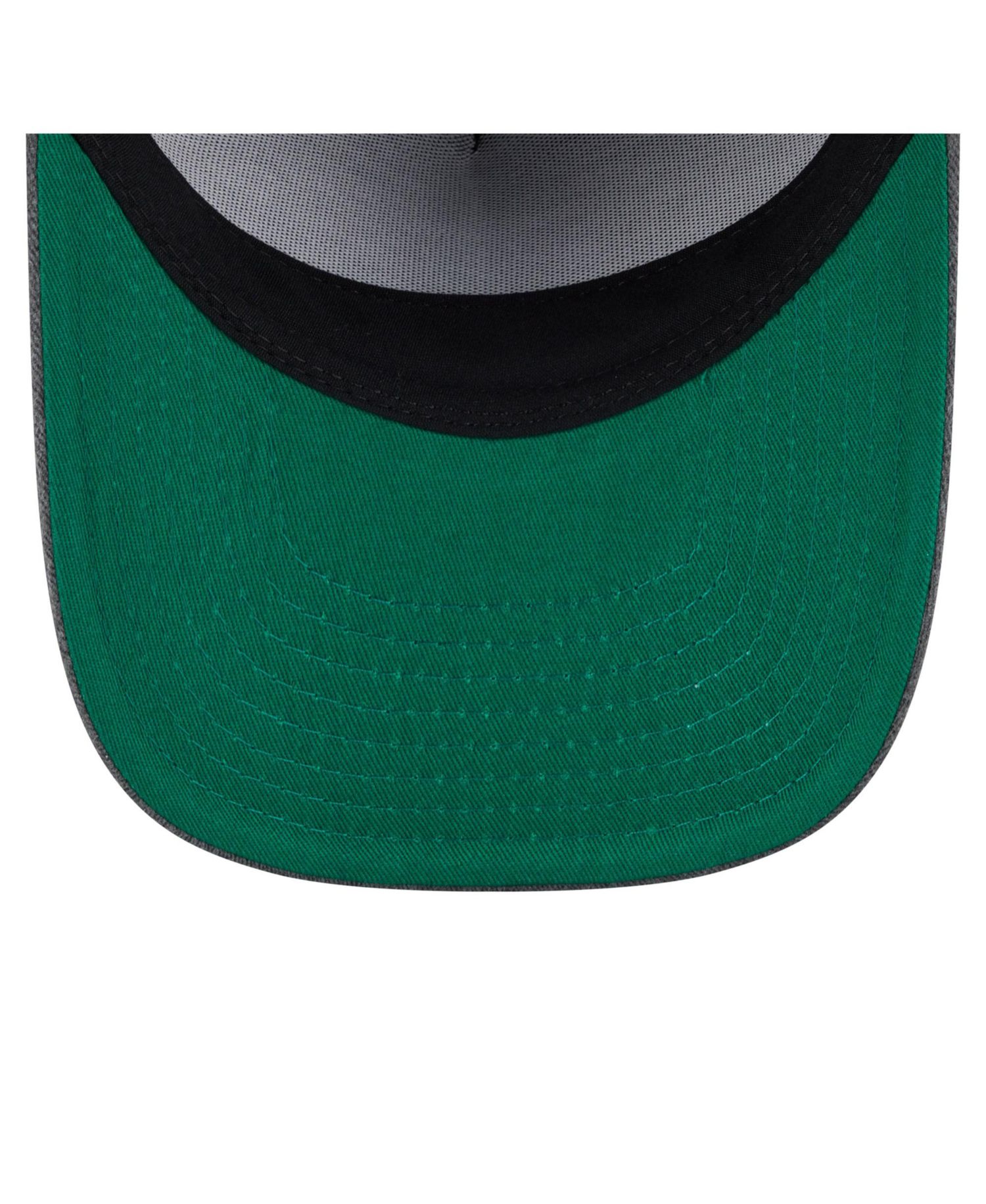 Men's Charcoal Philadelphia 76ers Throwback Washed Pre-Curved 9FIFTY Snapback Hat