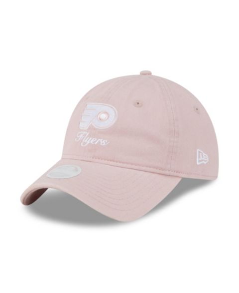 Женские кепки New Era Pink Philadelphia Flyers Preppy Team 9TWENTY Adjustable Hat
