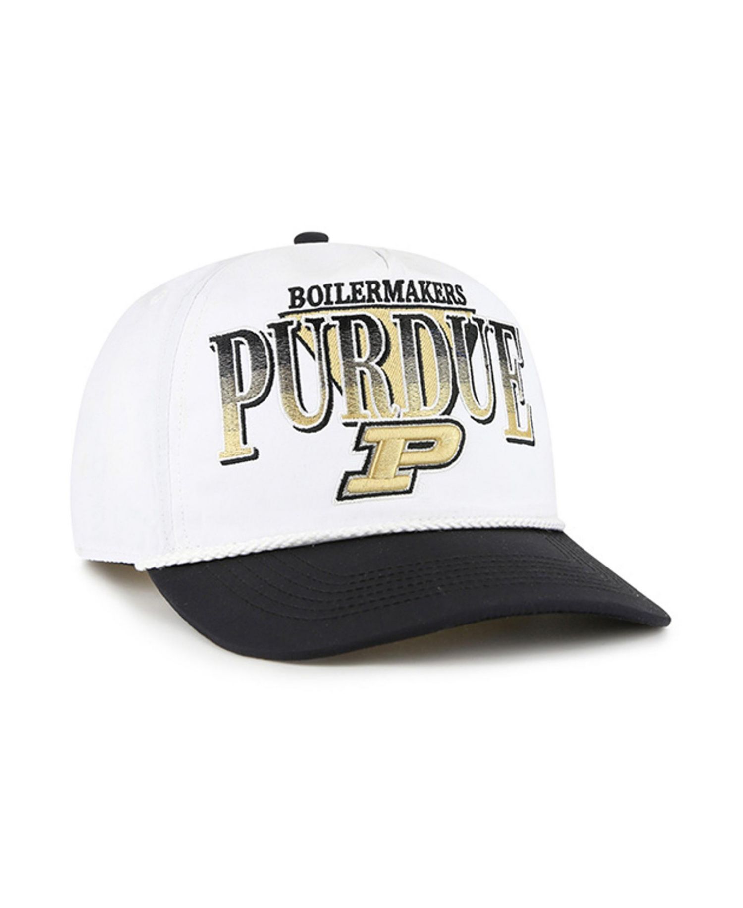 Men's '47 White Purdue Boilermakers Tribute Hitch Adjustable Hat