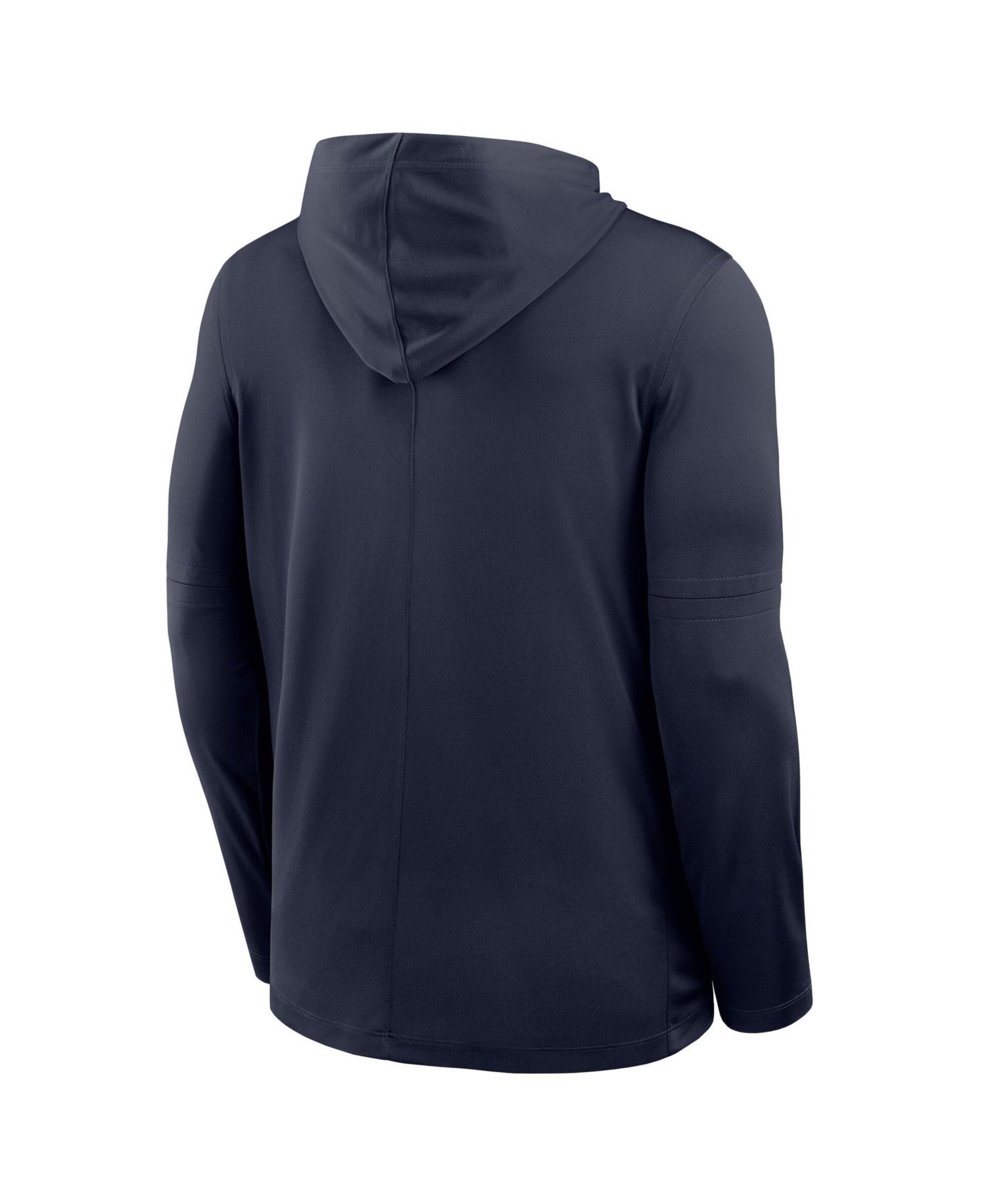 Men's Navy Ole Miss Rebels 2026 Sideline Dri-FIT Lightweight Hooded Top
