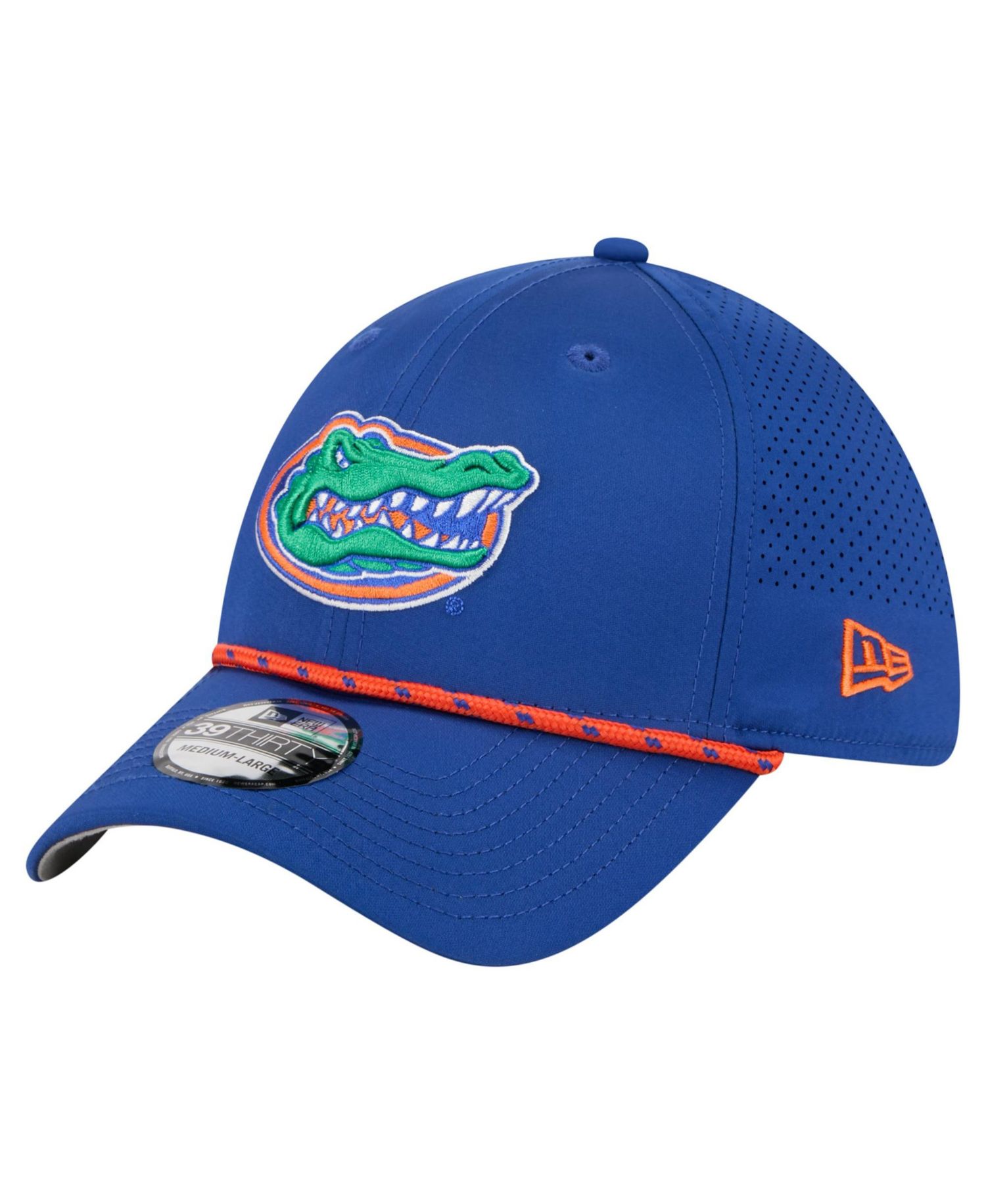 Men's Royal Florida Gators Rope 39THIRTY Flex Hat