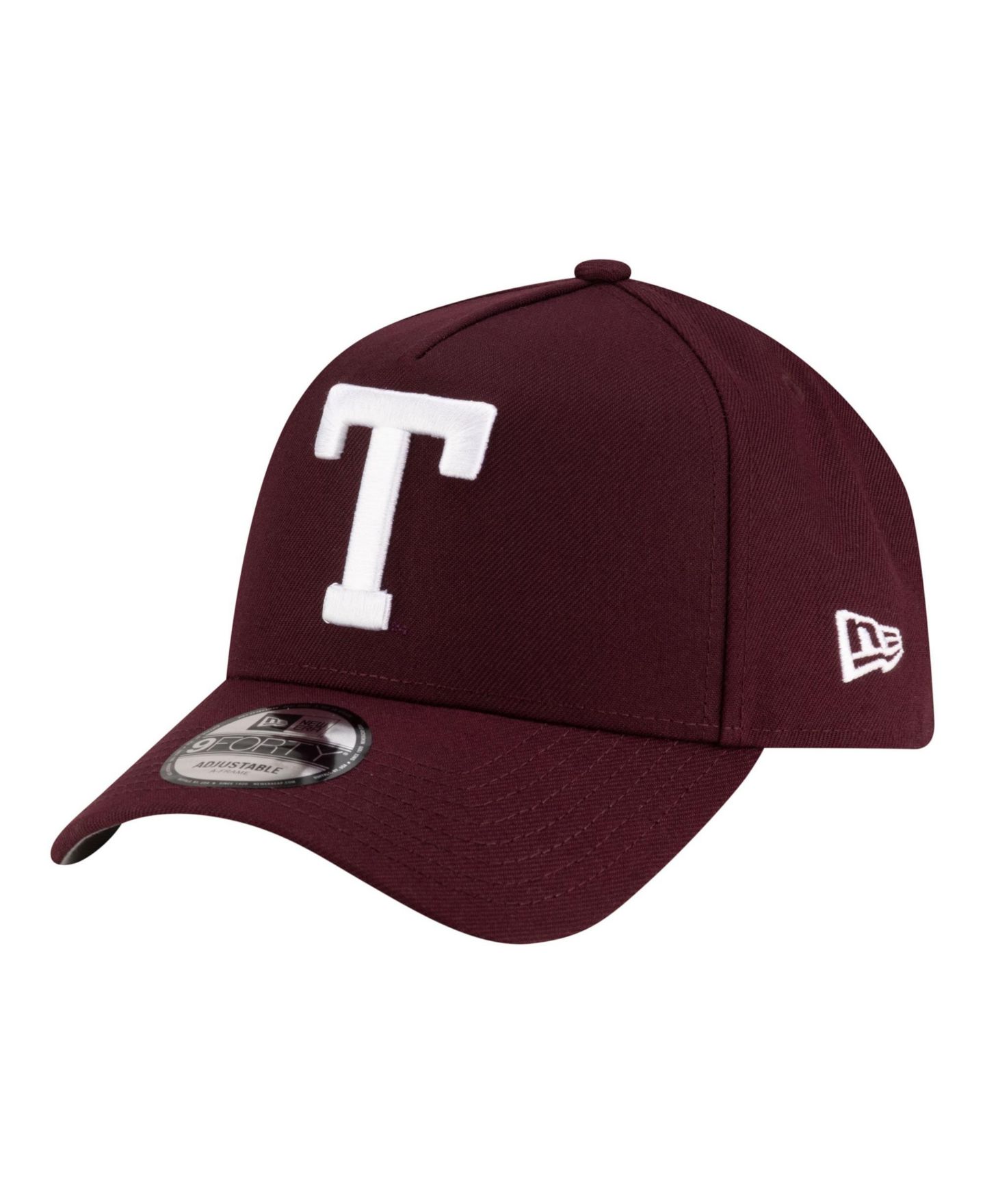 Мужская кепка New Era Maroon Texas A M Aggies 9FORTY A-Frame Adjustable Hat — фото 1