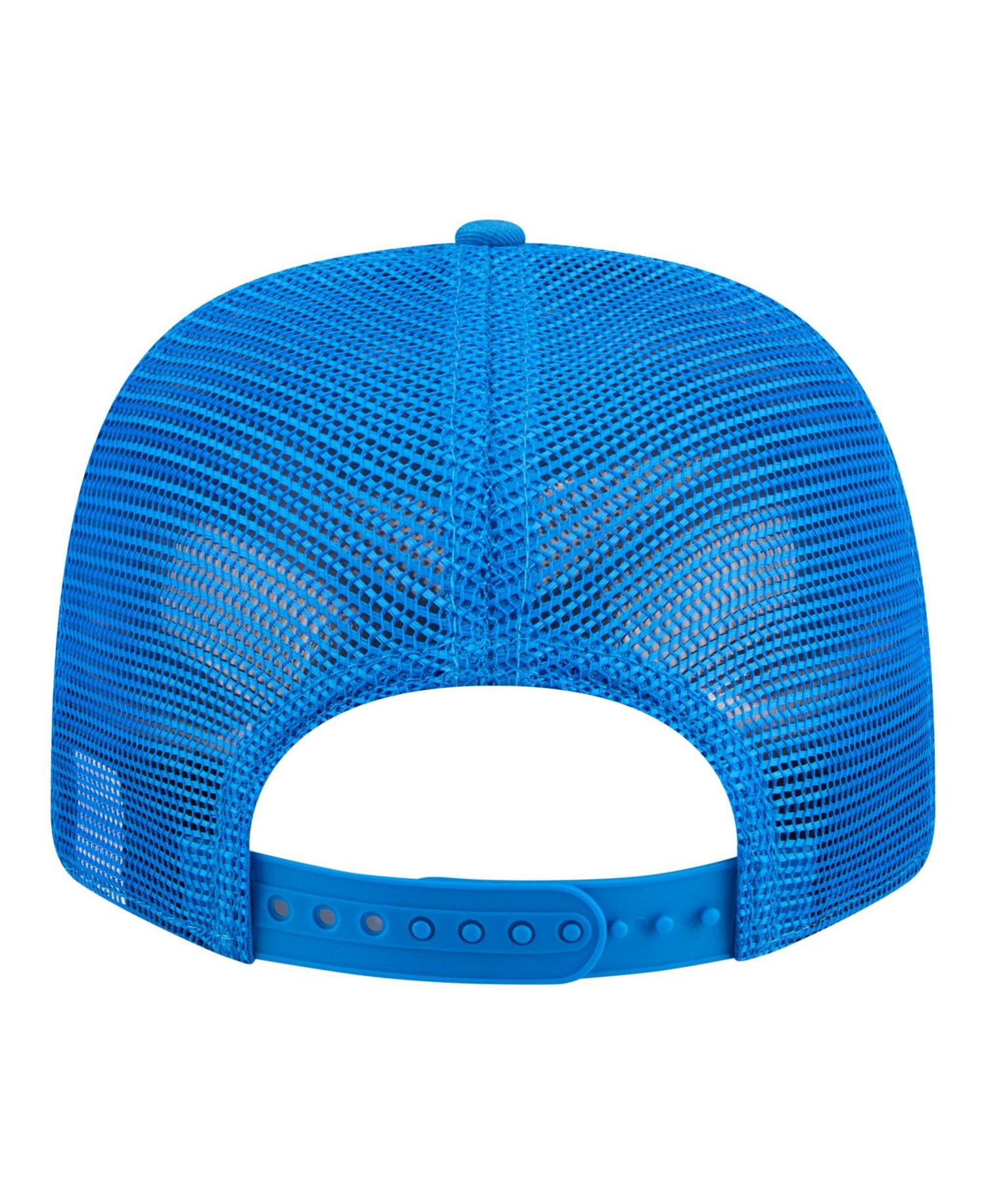 Men's Blue Detroit Lions Contest 9SEVENTY Adjustable Trucker Hat