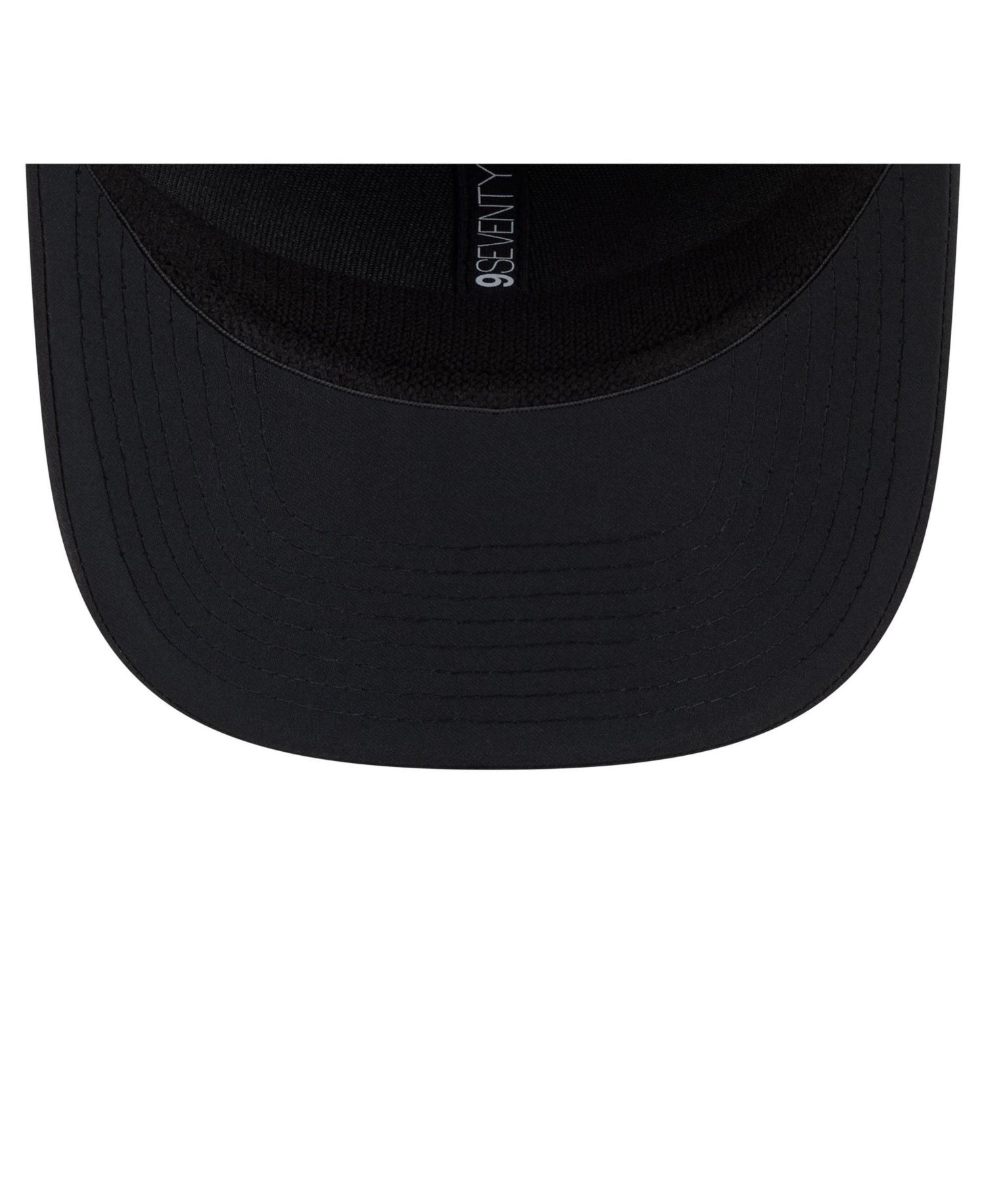 Men's Black LA Clippers Sport Rope Vented Stretch-Snap 9SEVENTY Hat