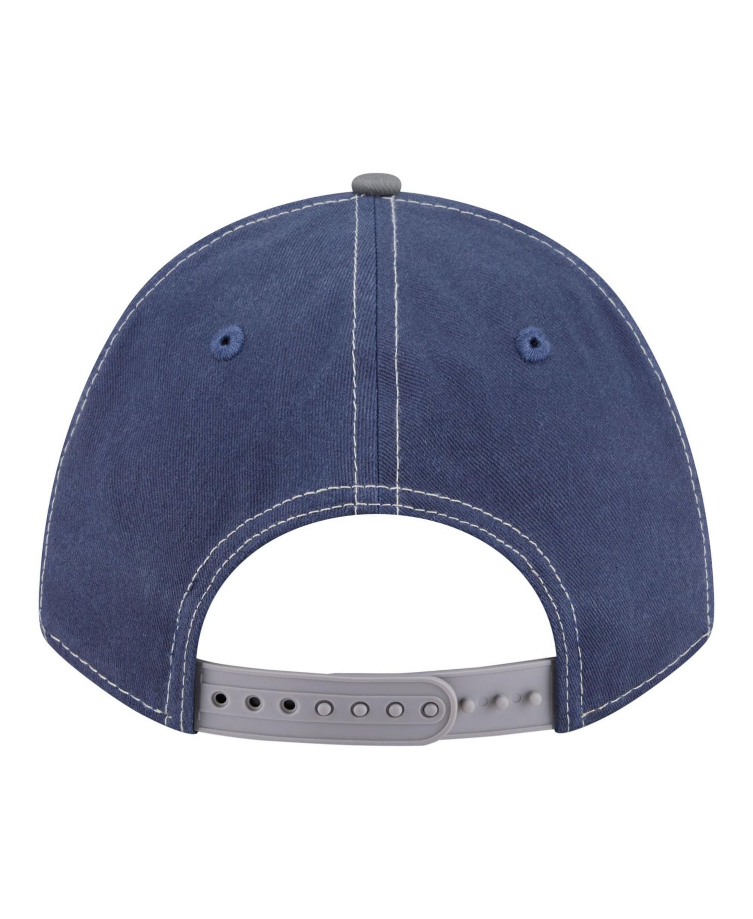 Men's Navy/Gray New York Yankees Felt M-Crown 9FORTY Adjustable Hat