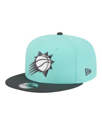 Men's Turquoise/Charcoal Phoenix Suns Color Pack Two-Tone 9FIFTY Snapback Hat
