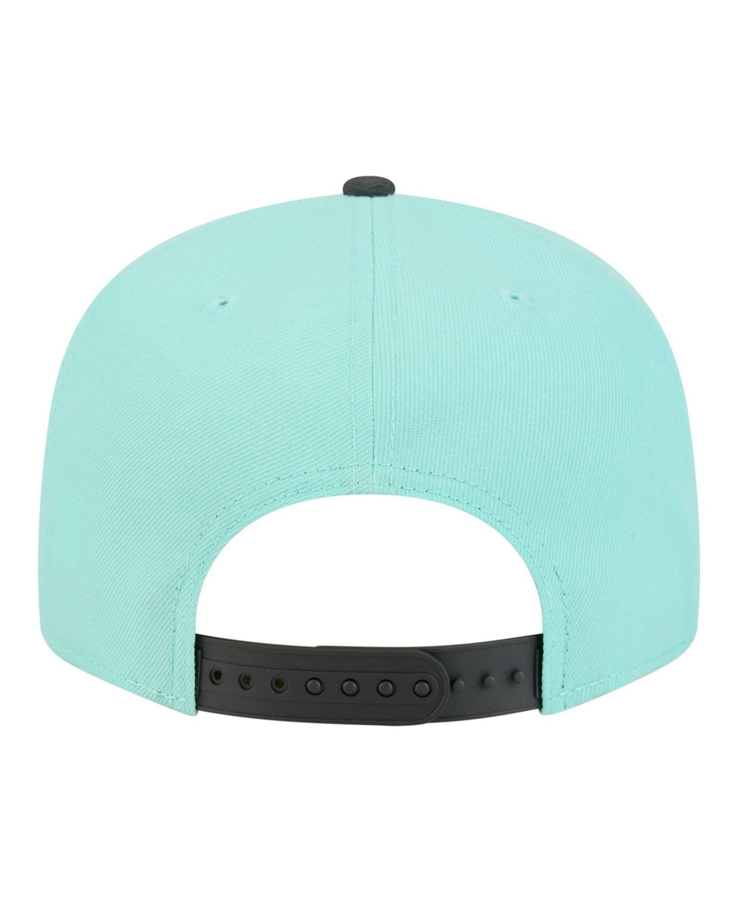 Мужские головные уборы New Era Turquoise/Charcoal Chicago Blackhawks Two-Tone Color Pack 9FIFTY Snapback Hat — фото 4