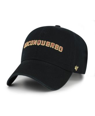Men's and Women's Florida State Seminoles Black Clean Up Adjustable Hat