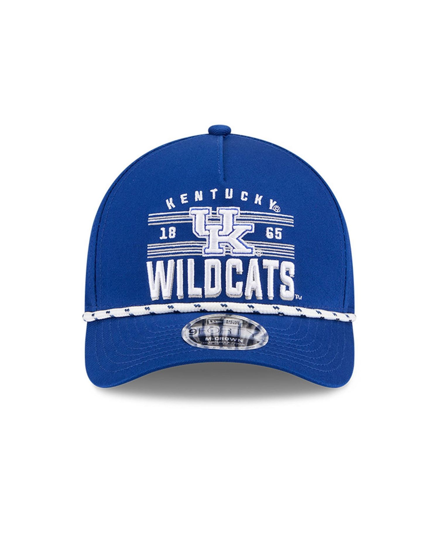 Men's Royal Kentucky Wildcats Historic March Madness 9FORTY M-Crown Adjustable Hat