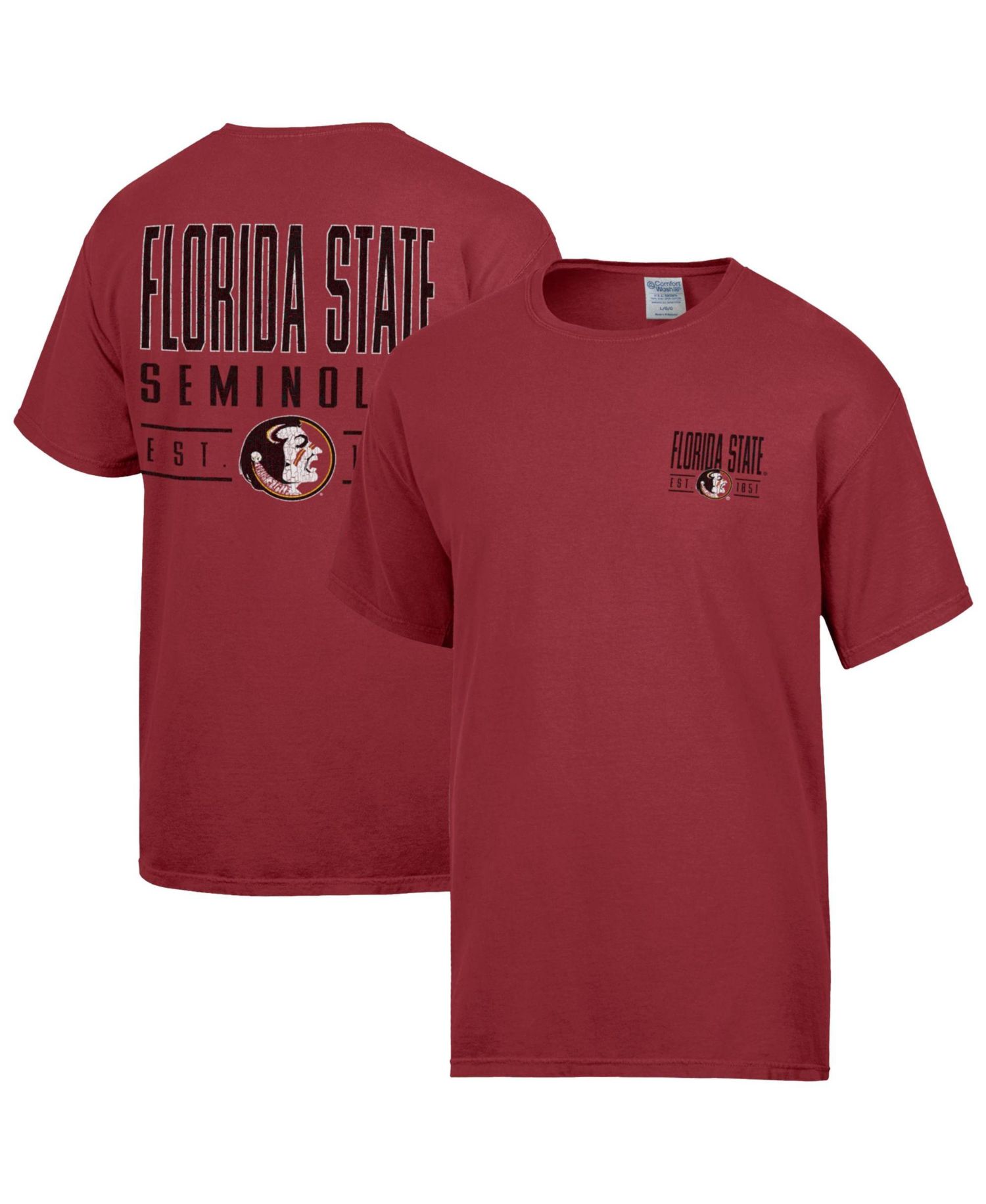 Men's Garnet Florida State Seminoles Big Name T-Shirt
