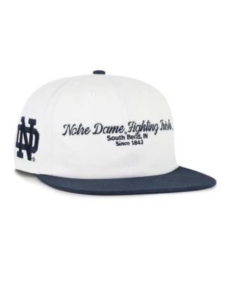 Notre Dame Fighting Irish Script Stack Captain Flat-Bill Adjustable Cap