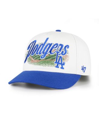 Men's '47 White/Royal Los Angeles Dodgers Enfield Hitch Adjustable Hat