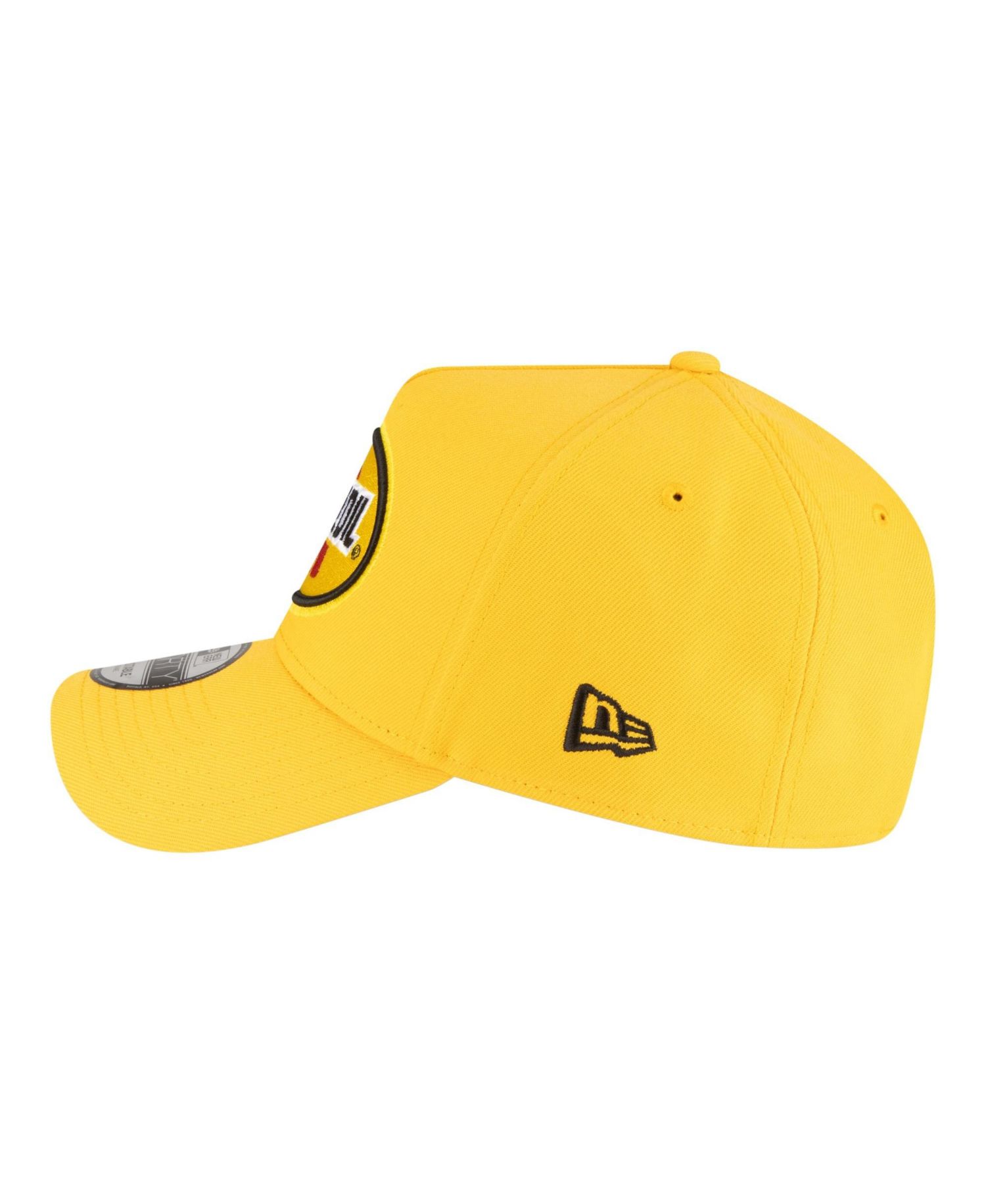 Men's Gold NASCAR Joey Logano Pennzoil 9FORTY A-Frame Adjustable Hat