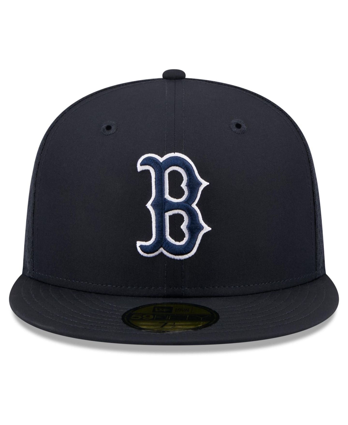 Детская кепка New Era Navy Boston Red Sox Batting Practice 59FIFTY Fitted Hat — фото 2