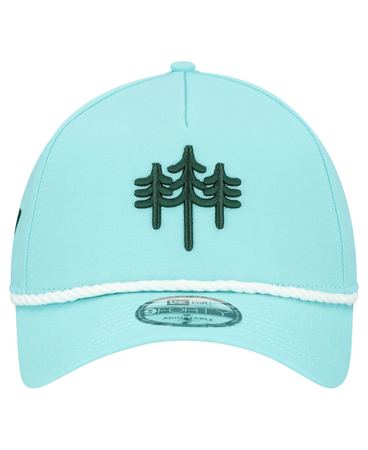 Men's Turquoise The Bay Golf Club 9FORTY A-Frame Adjustable Rope Hat