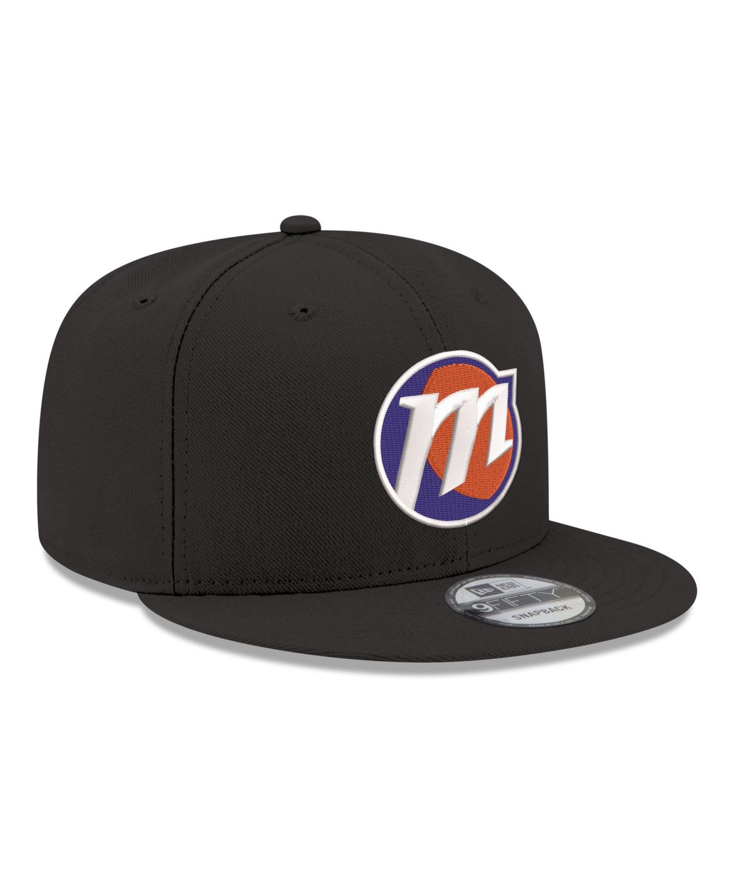 Men's and Women's Black Phoenix Mercury Core Logo 9FIFTY Snapback Hat