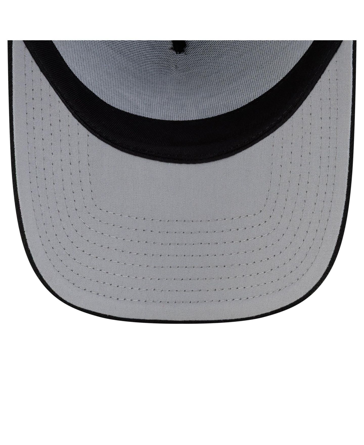 Мужская кепка New Era Black Houston Astros Side Script 9FORTY A-Frame Trucker Adjustable Hat — фото 5