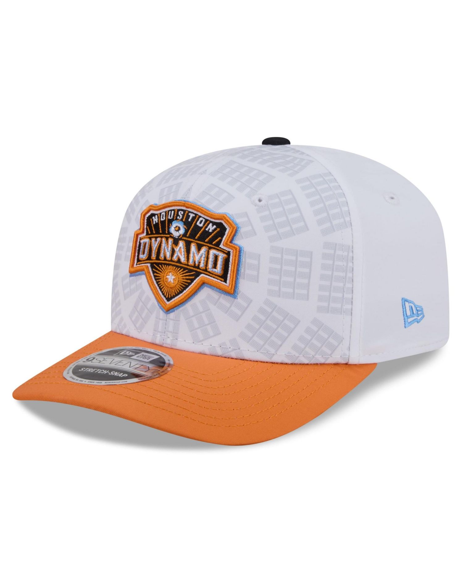 Men's White/Orange Houston Dynamo FC 2026 Third Jersey Hook 9SEVENTY Adjustable Hat