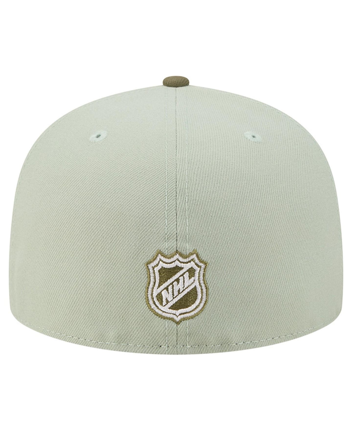 Мужские головные уборы New Era Sage Green/Olive Utah Mammoth Color Pack 59FIFTY Fitted Hat — фото 4