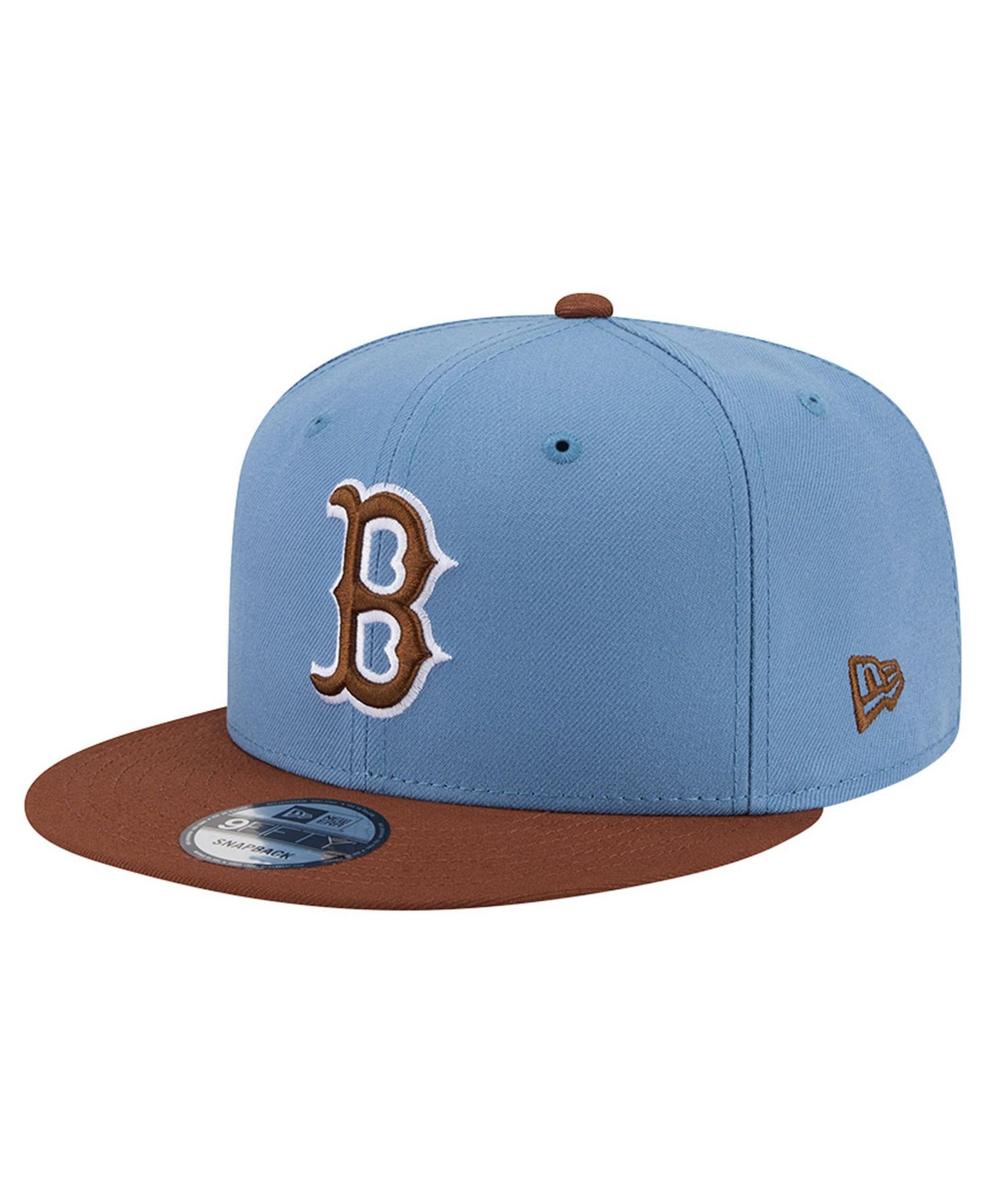 Men's Light Blue/Brown Boston Red Sox Color Pack 9FIFTY Snapback Hat