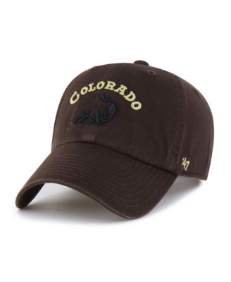 Men's '47  Brown Colorado Buffaloes Vault Clean Up Adjustable Hat