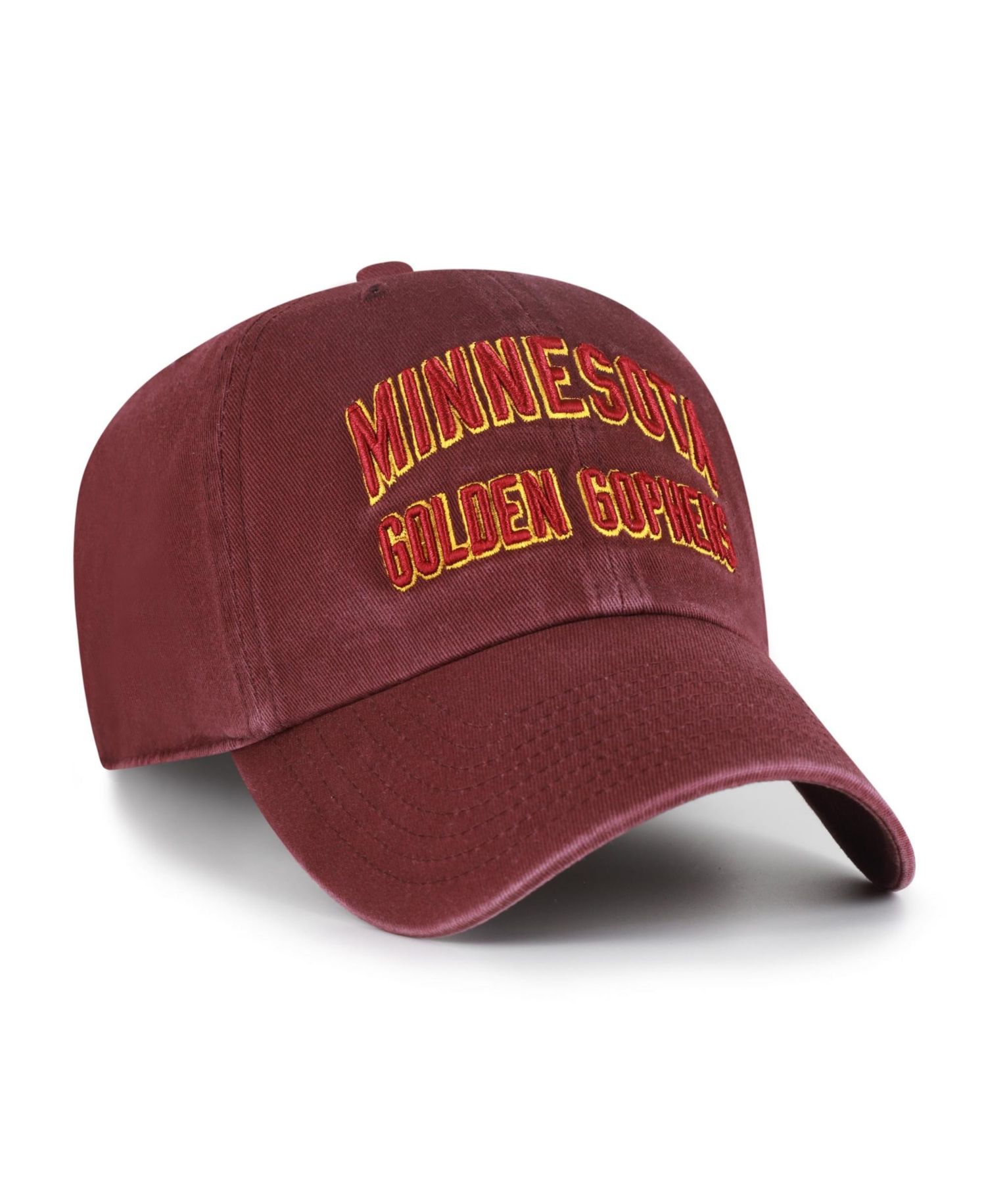 Men's '47 Maroon Minnesota Golden Gophers Vault Clean Up Adjustable Hat