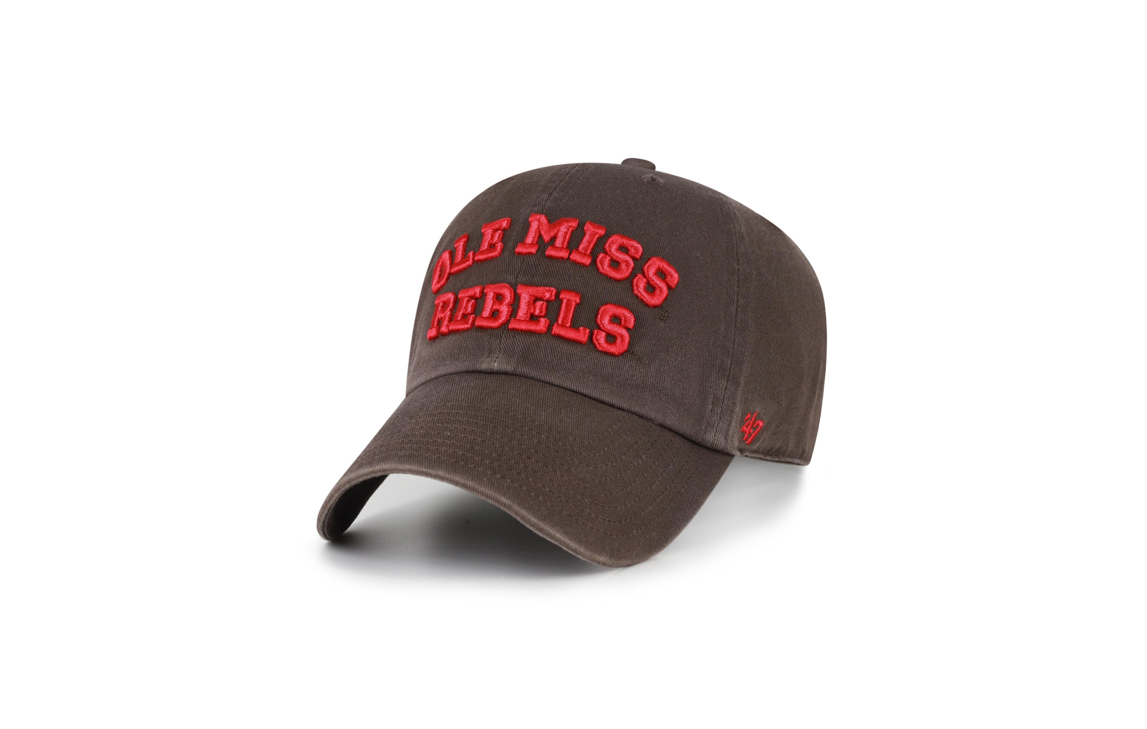 '47 Brand Ole Miss Rebels Adjustable Low Crown Baseball Cap