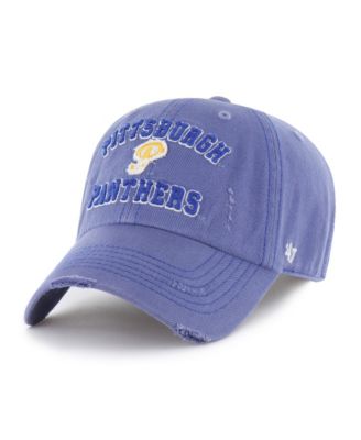Men's and Women's '47  Royal Pitt Panthers Well-Worn Seymore Clean Up Adjustable Hat