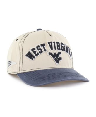 Men's and Women's '47 Tan/Navy West Virginia Mountaineers Well-Worn Calderwood Hitch Adjustable Hat