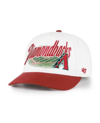 Men's '47 White/Red Arizona Diamondbacks Enfield Hitch Adjustable Hat