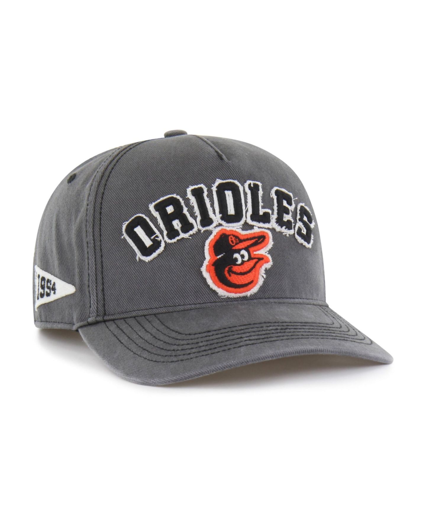 Кепка '47 Brand Gray Baltimore Orioles Calderwood Hitch Adjustable Hat — фото 1