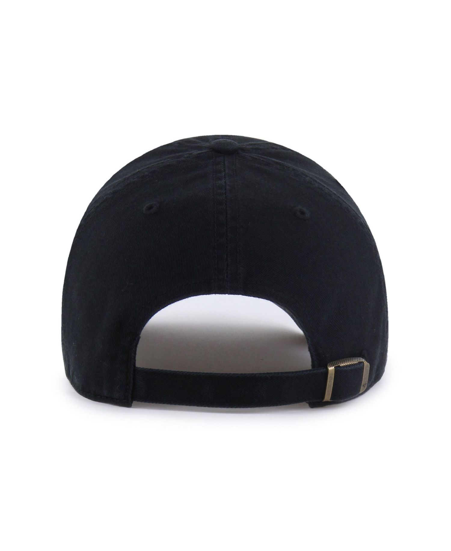Men's '47 Black Denver Broncos Tonal Clean Up Adjustable Hat
