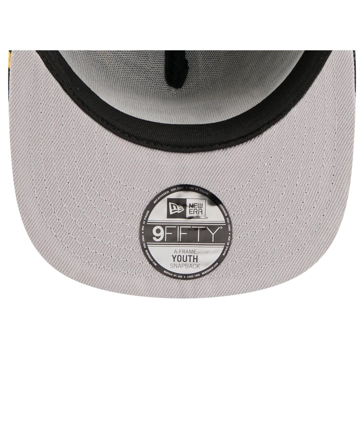 Детская кепка New Era Big Boys and Girls Green Bay Packers Bolt Snapback — фото 5