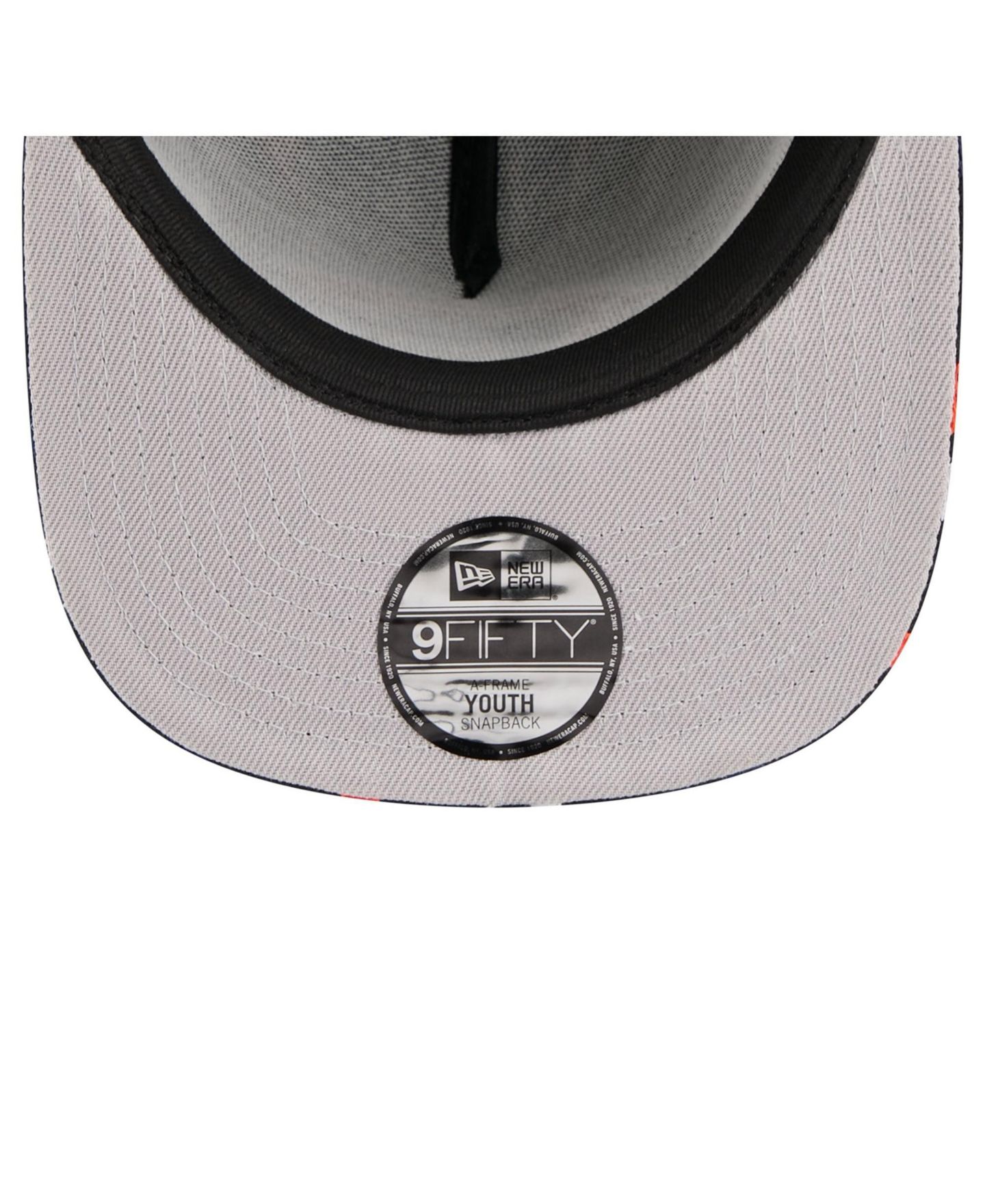 Детская кепка New Era Big Boys and Girls Chicago Bears Bolt 9FIFTY A-Frame Snapback Hat — фото 5