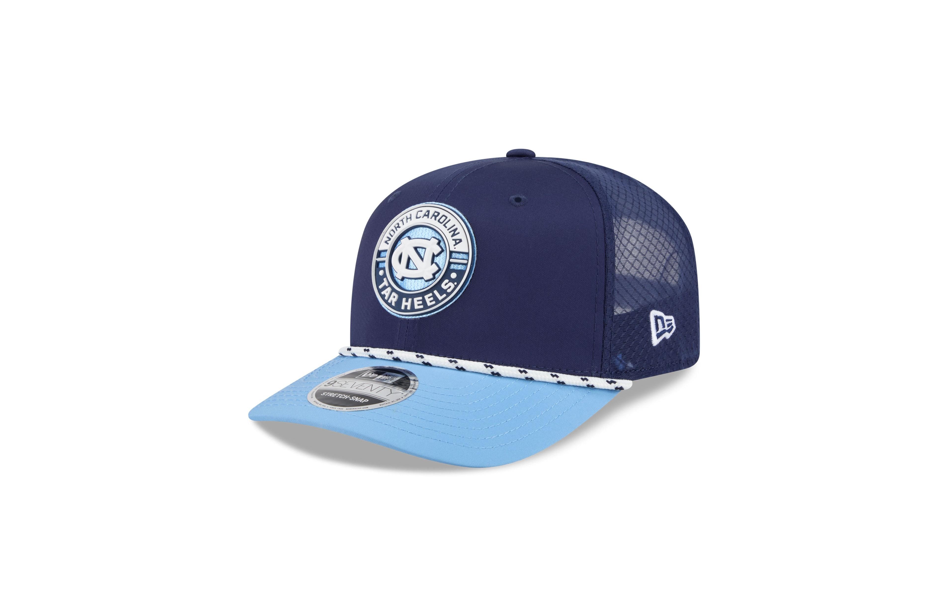 New Era North Carolina Tar Heels Adjustable Rope 9SEVENTY Baseball Cap