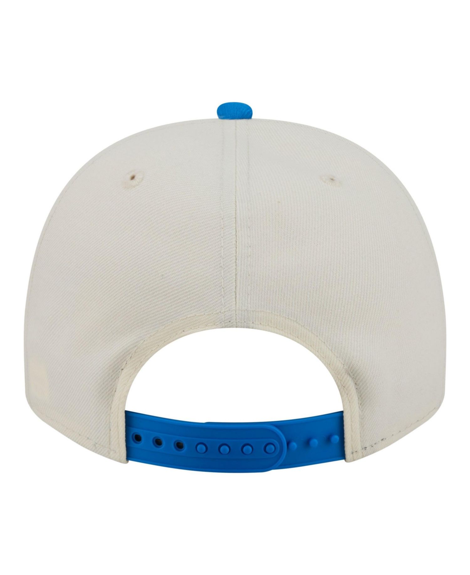 Men's Cream/Blue Detroit Lions A-Frame 9FIFTY Snapback Hat