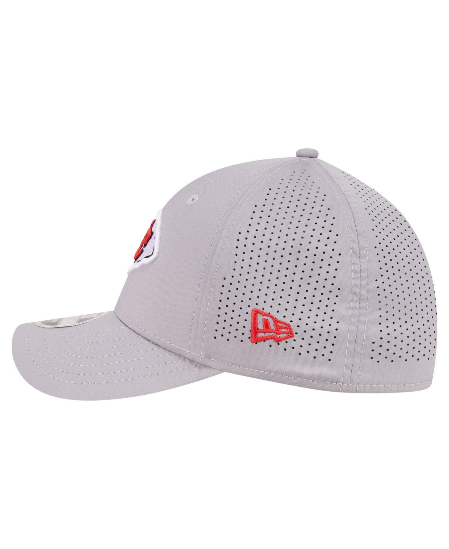 Men's Gray Kansas City Chiefs 39THIRTY M-Crown Stretch Hat
