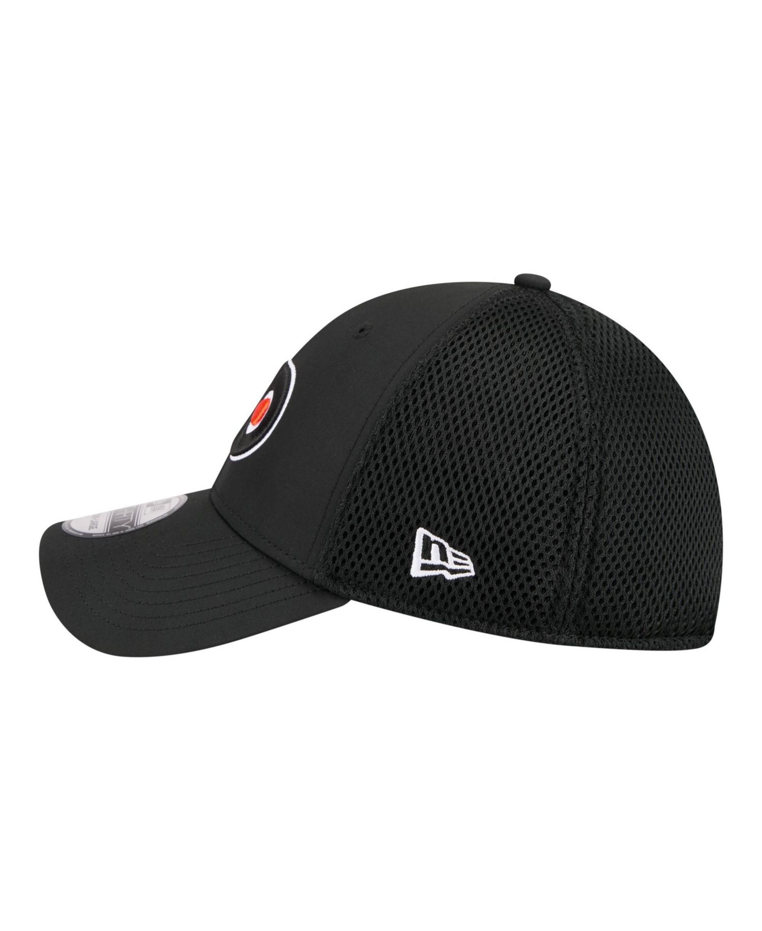 Men's Black Philadelphia Flyers Logo 39THIRTY Flex Hat