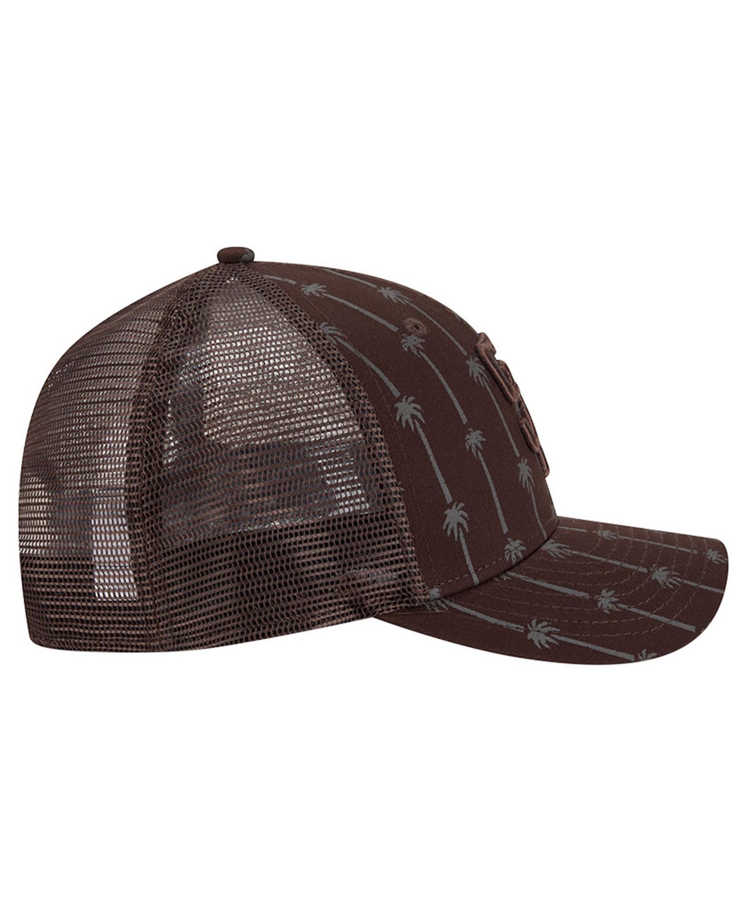 Men's Brown San Diego Padres Tonal Icon 9FORTY M-Crown Adjustable Trucker Hat