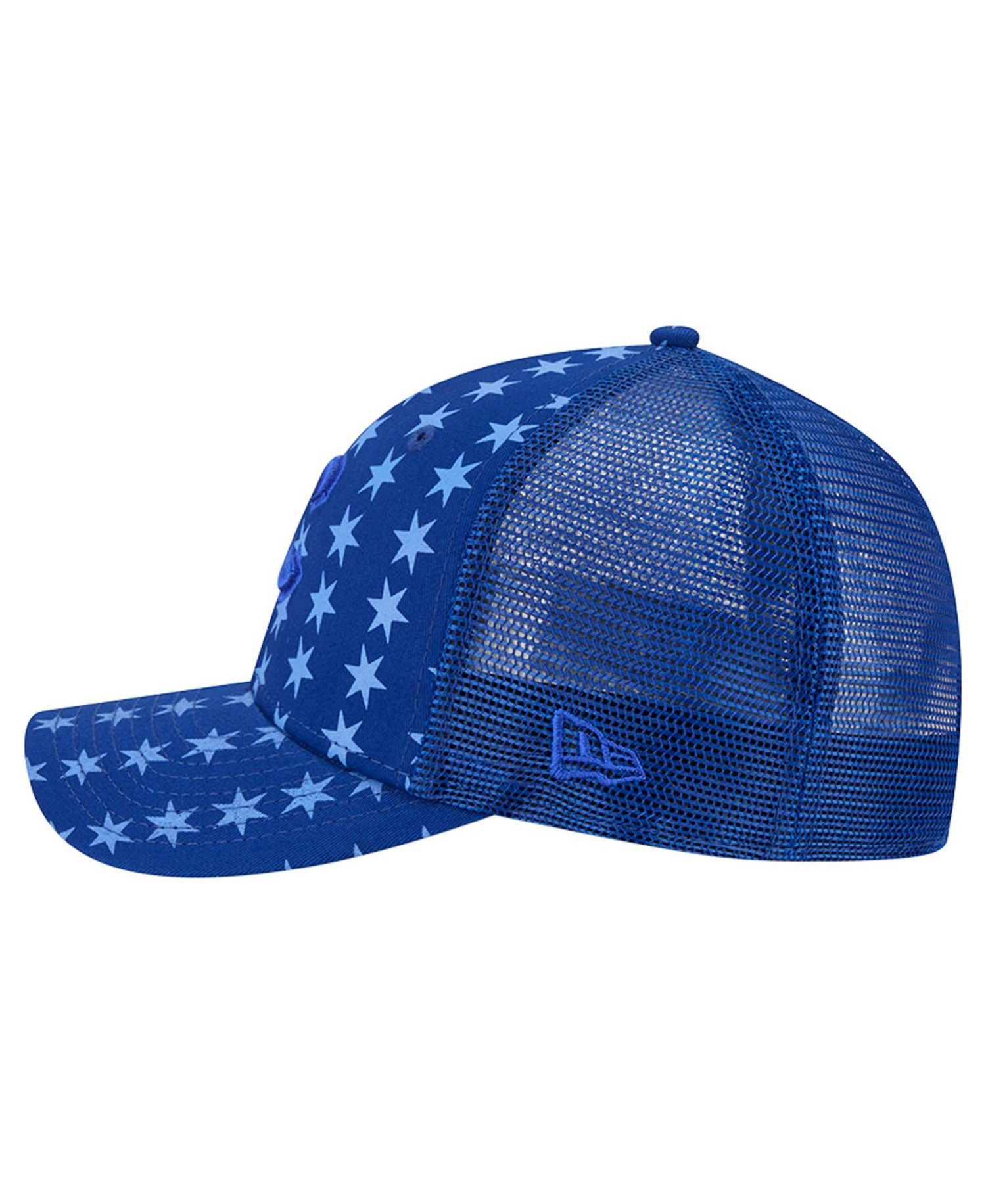 Men's Blue Chicago Cubs Tonal Icon 9FORTY M-Crown Adjustable Trucker Hat