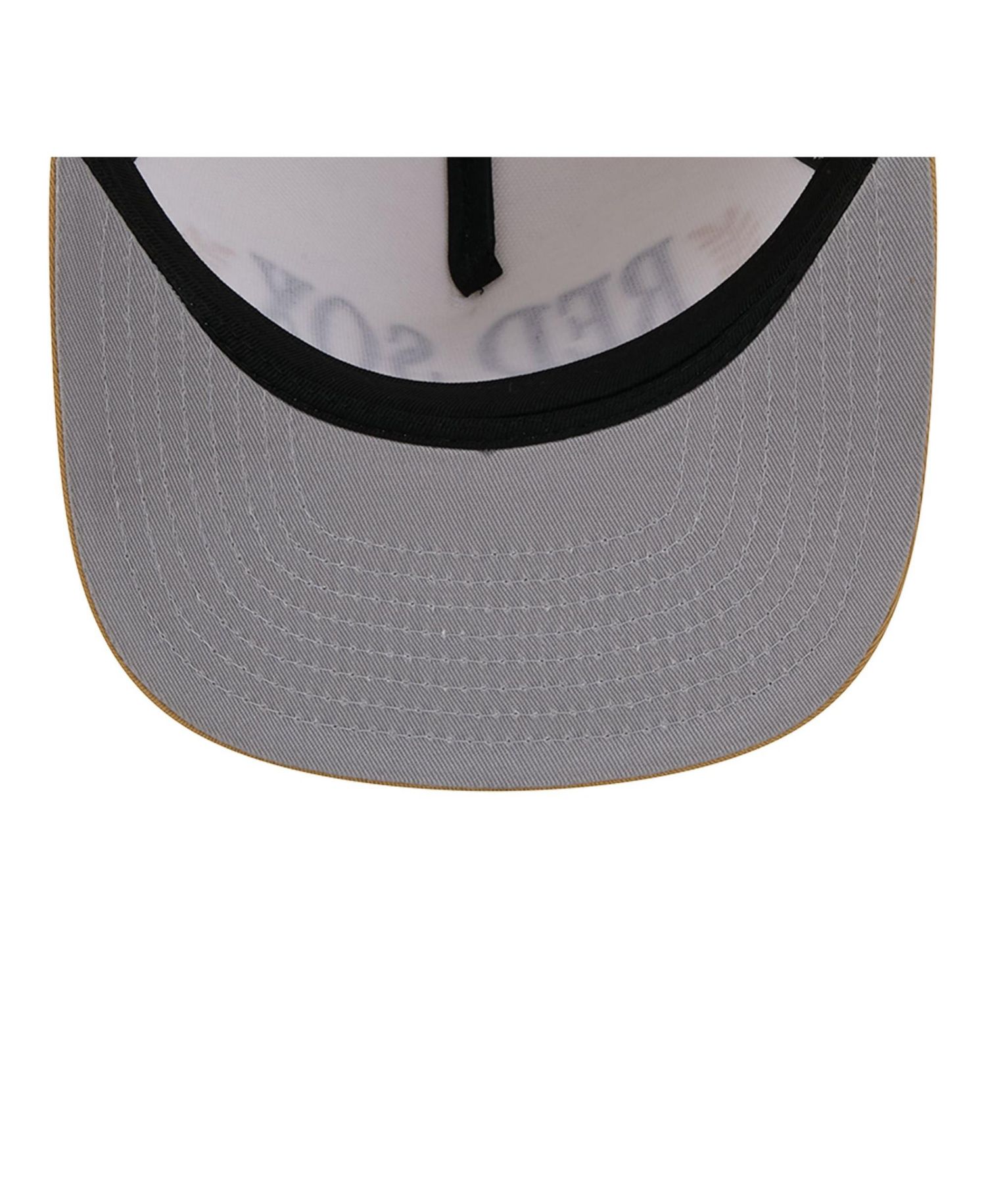 Men's Cream Boston Red Sox Club 9FIFTY A-Frame Snapback Hat
