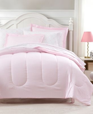 Checkered Bows Comforter Sets