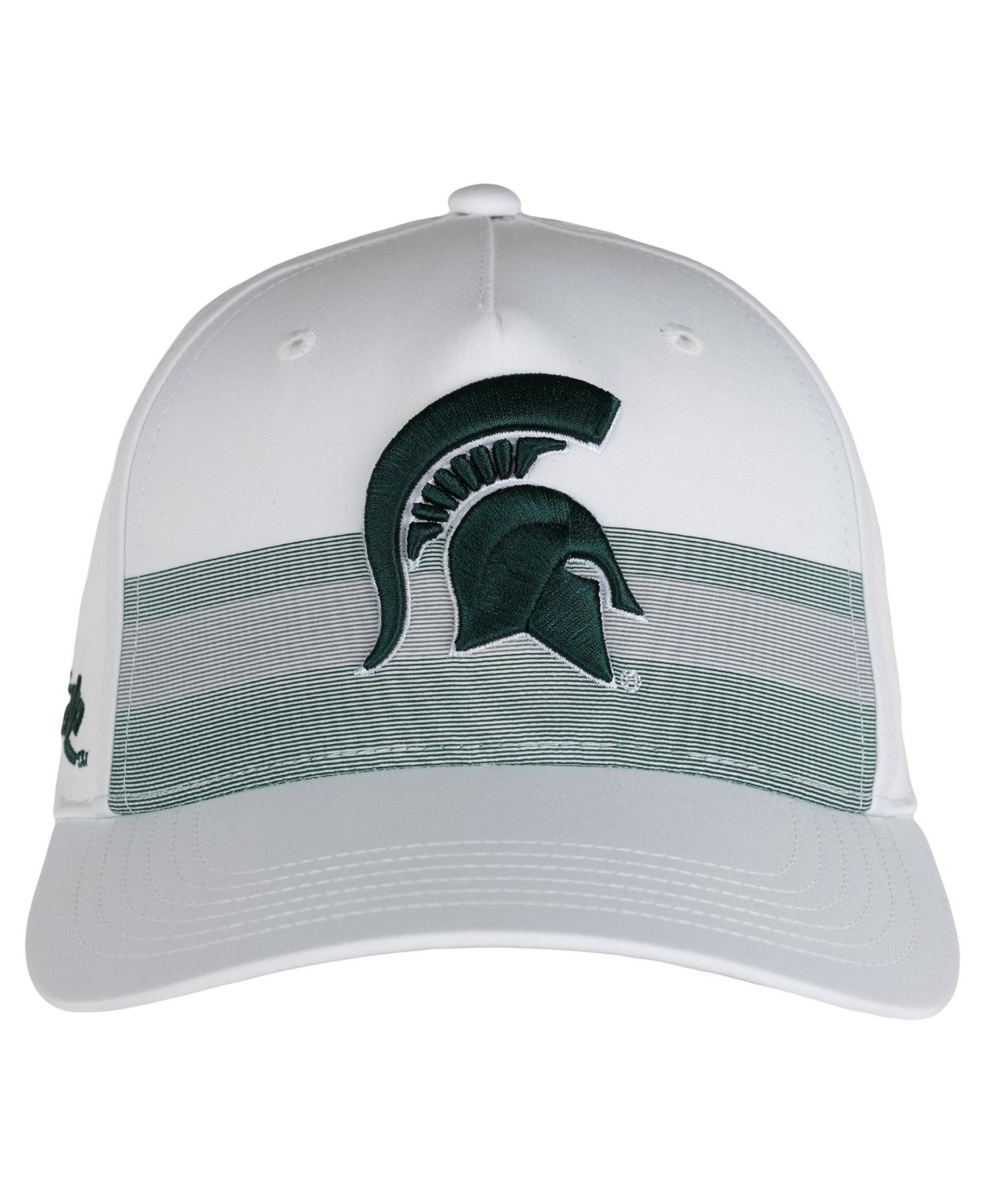 Men's and Women's White Michigan State Spartans The Sideline Adjustable Hat