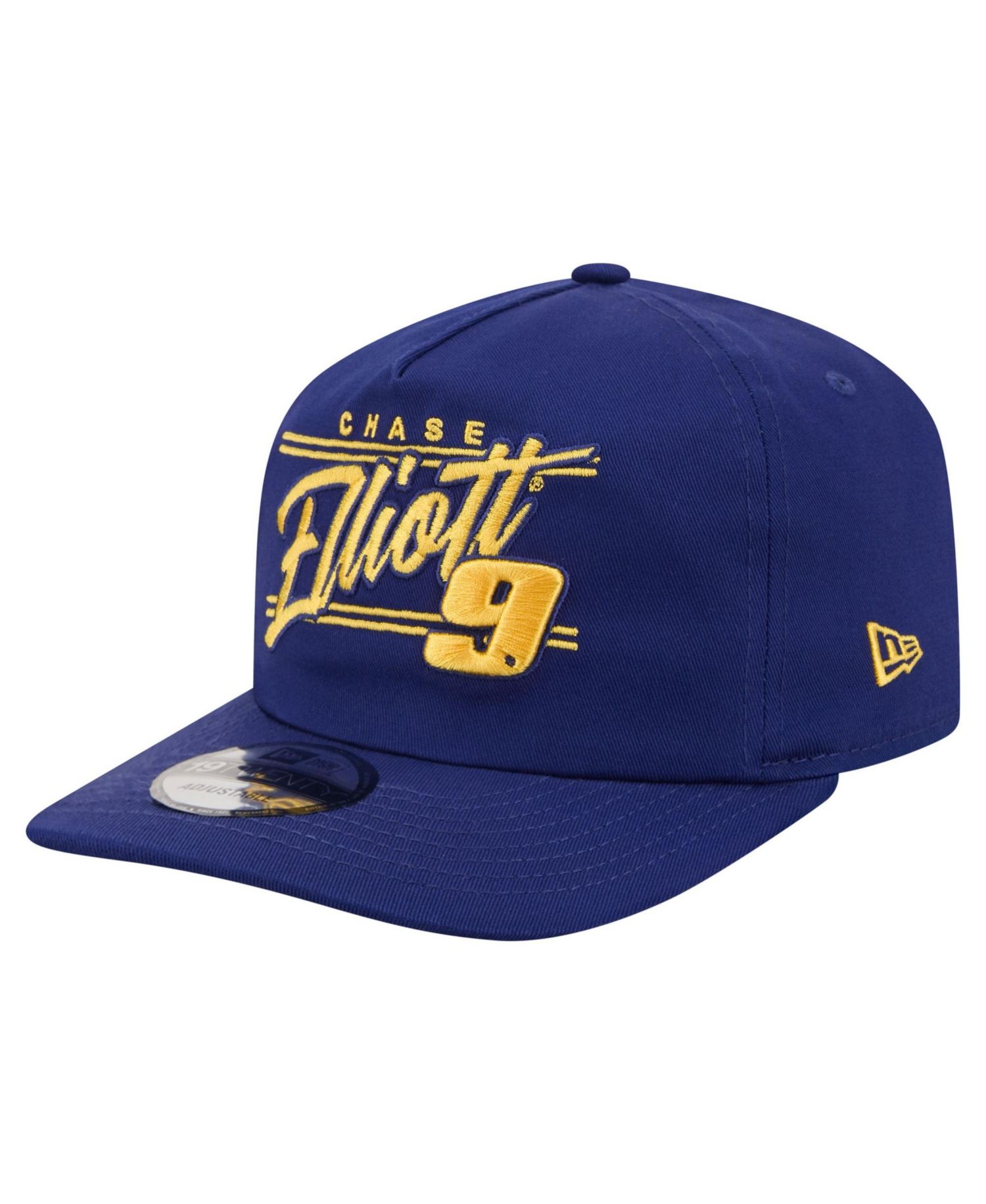 Men's Blue Chase Elliott Driver Script 19TWENTY Adjustable Hat