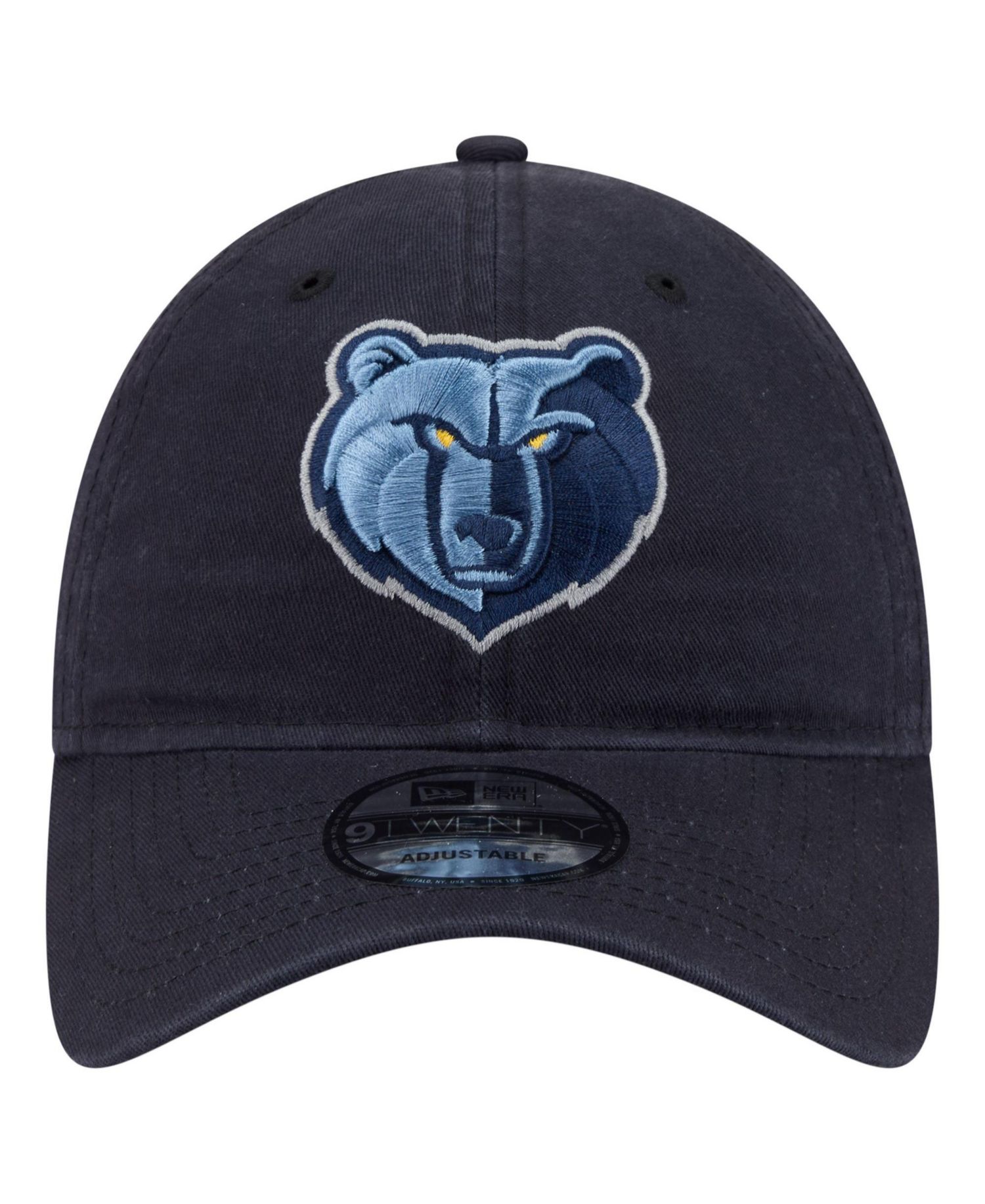 Men's Navy Memphis Grizzlies Team 9TWENTY Adjustable Hat