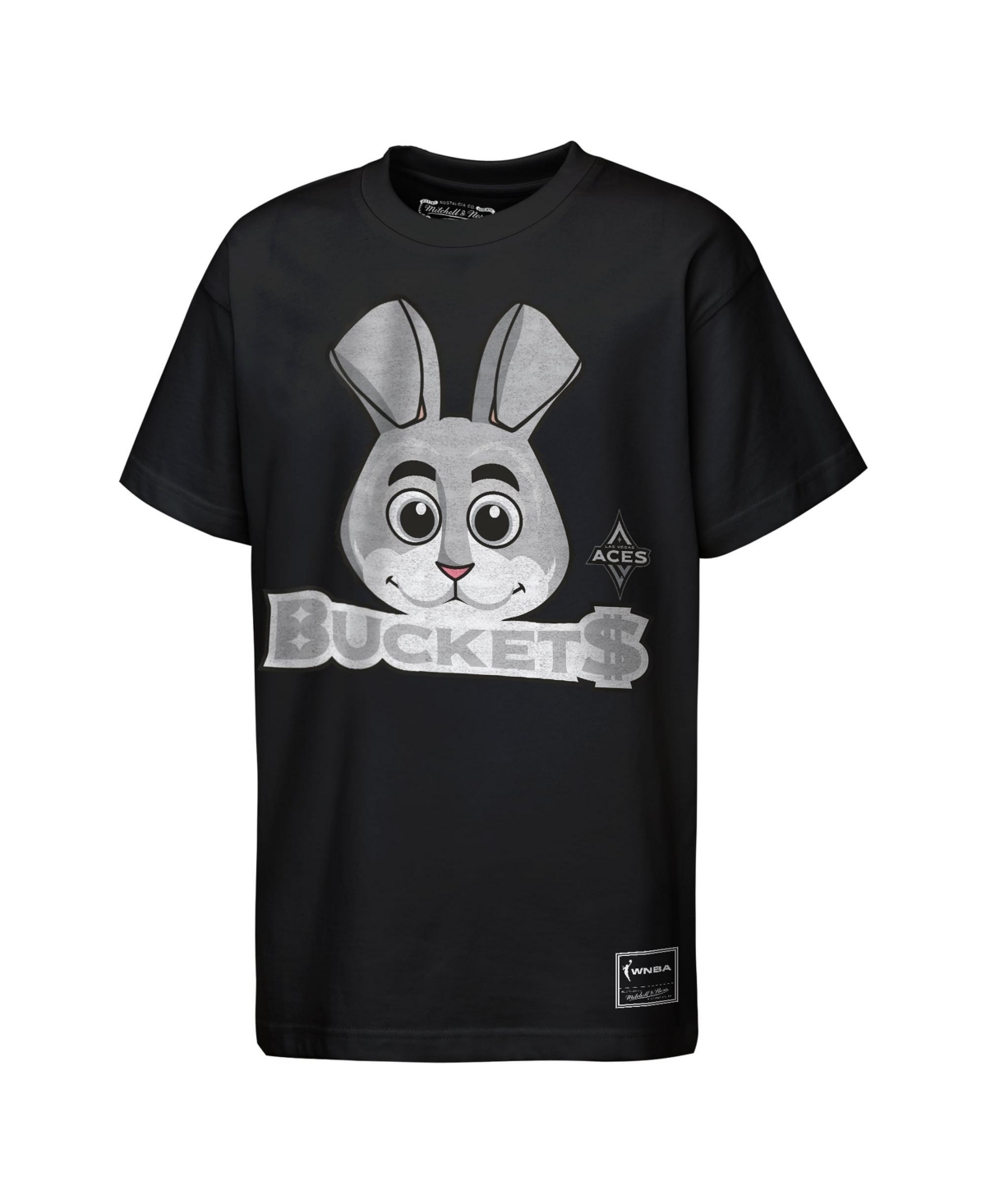 Mitchell & Ness Boys' and Girls' Las Vegas Aces Mascot Big Face Heavyweight T-Shirt