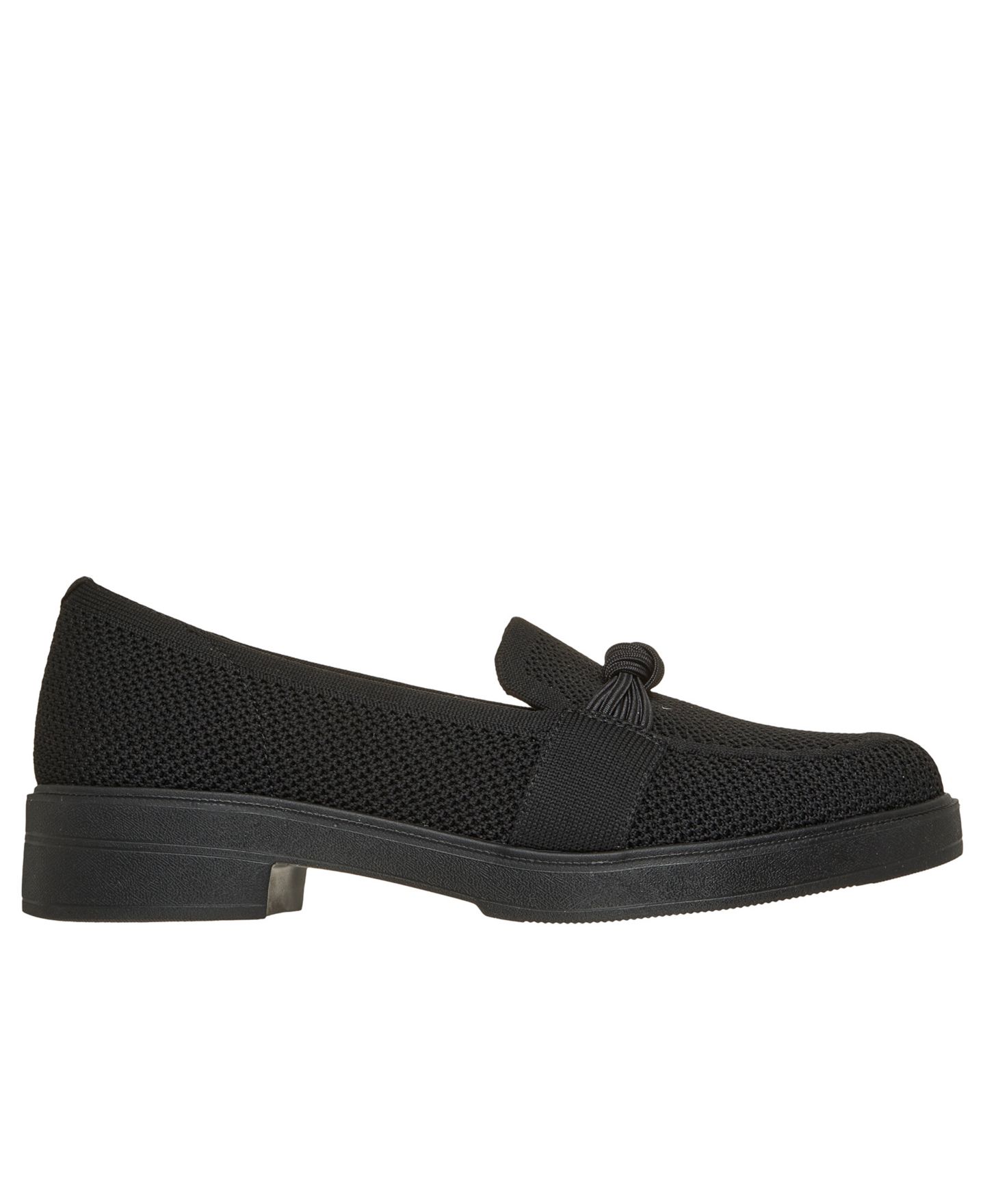 Женские туфли Skechers Love Me Knot Memory Foam Stretch-Fit, цвет: Чёрный — фото 2