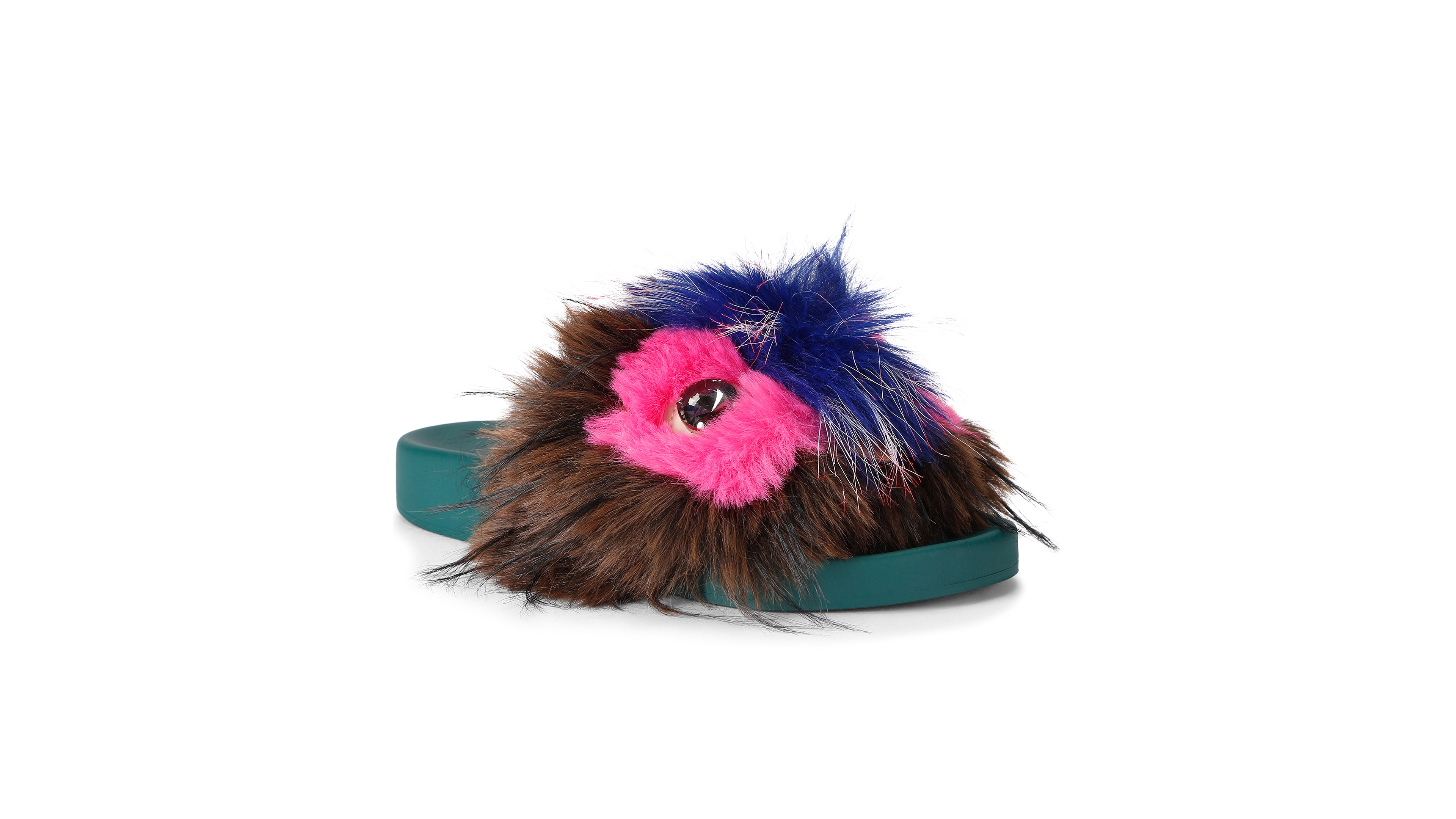 Kurt Geiger London Women's Meena Mascot Slip-On Slides