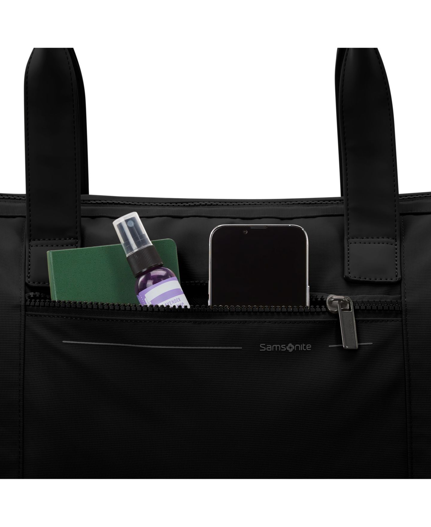 Сумка Samsonite Better Than Basic Mini Drop-Bottom Weekender Duffel, цвет: Чёрный — фото 3